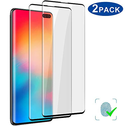 2 Pack HD Galaxy S10 Plus Screen Protector Support Fingerprint Unlock 3D Full Edge Covered 9H Hardness Antidirty Friendly Tempered glass film ?For Samsung Galaxy S10 Plus S10 2 Pack HD Galaxy S10 Plus Screen Protector Support Fingerprint Unlock 3D Full Edge Covered 9H Hardness Antidirty Friendly Tempered glass film ?For Samsung Galaxy S10 Plus S10