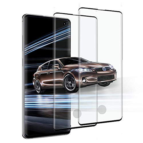 Screen Protector for Samsung Galaxy S10 2 Pieces Tempered Glass 3D Full Coverage Support Fingerprint Sensor HD Clear S10 Screen Protector Screen Protector for Samsung Galaxy S10 2 Pieces Tempered Glass 3D Full Coverage Support Fingerprint Sensor HD Clear S10 Screen Protector