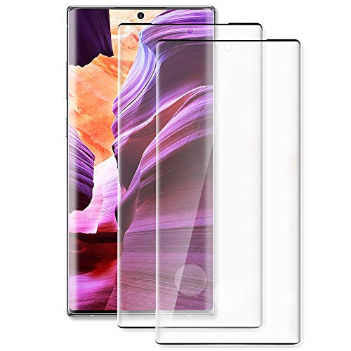 2 Pack Galaxy Note 10 Plus Screen Protector Tempered Glass 9H Hardness Fingerprint ID Unlock Touch Sensitive 3D Curved Full Coverage HD Screen Glass Film for Samsung Galaxy Note 10 68 2 Pack Galaxy Note 10 Plus Screen Protector Tempered Glass 9H Hardness Fingerprint ID Unlock Touch Sensitive 3D Curved Full Coverage HD Screen Glass Film for Samsung Galaxy Note 10 68