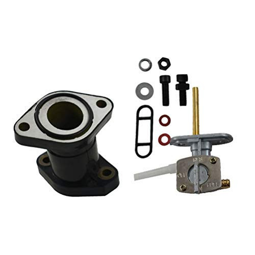 ALLCARB Intake Manifold Fuel Petcock for Yamaha Big Bear 350 YFM 350 YFM350 I 19871998