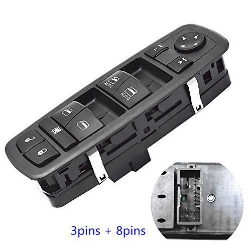 labwork Front Left Master Window Switch for Dodge Charger Chrysler 200 300 Ram 4 Door