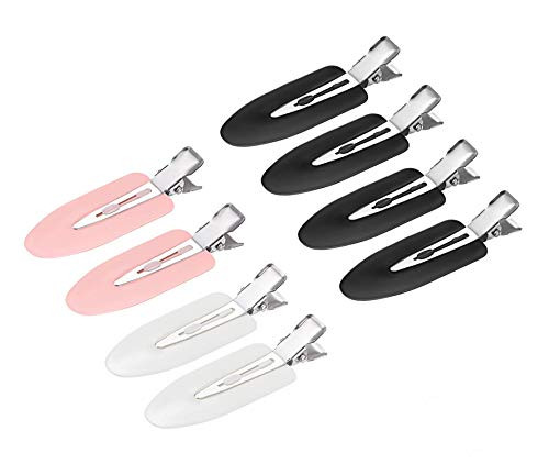 8 Pcs No Bend Hair Clips Pin Curl Clips for Makeup No Crease Hair Clips for Hairstyle 8 Pcs No Bend Hair Clips Pin Curl Clips for Makeup No Crease Hair Clips for Hairstyle