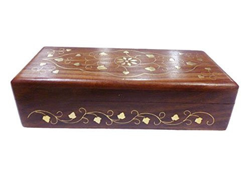 Valentine Day Special Present, Wooden Jewelry Box, Brass Inlay Work 8X5, Storage Box,Vintage Box Valentine Day Special Present, Wooden Jewelry Box, Brass Inlay Work 8X5, Storage Box,Vintage Box