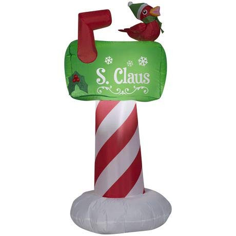 Holiday Christmas Inflatable Airblown 35 Foot Tall Santa Claus Mailbox