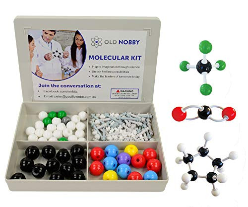 Organic Chemistry Model Kit 115 Pieces Chemistry Set Molecular Model Kit Atoms and Bonds with Instructional Guide  Chemistry Kit for Students Teachers  Young Scientists