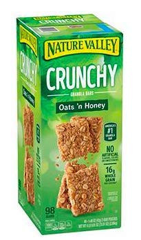 Nature Valley Oats n Honey Crunchy Granola Bars 2 pk49 ct