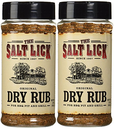 Salt Lick Original Dry Rub 2 Pack 12 ounces each