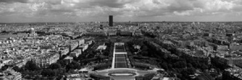 Posterazzi Aerial view of a city Eiffel Tower Paris Ilede France Poster Print 36 x 12 Posterazzi Aerial view of a city Eiffel Tower Paris Ilede France Poster Print 36 x 12