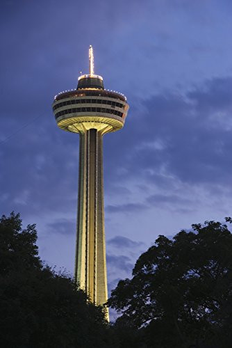 Skylon Tower Niagara Falls Ontario Canada Poster Print 11 x 17