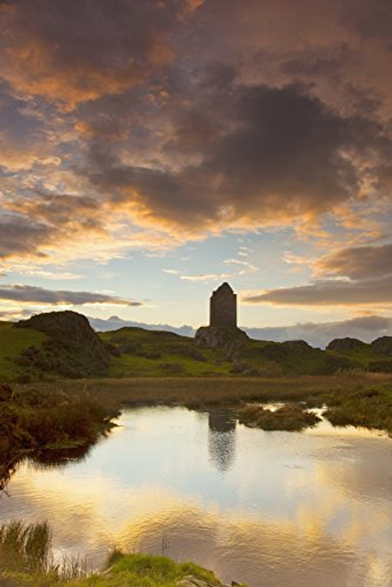 Posterazzi Smailholm Tower Scottish Borders Scotland Poster Print 12 x 19 Posterazzi Smailholm Tower Scottish Borders Scotland Poster Print 12 x 19