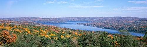 Posterazzi surrounded Poster Print by hills Keuka Finger Lakes New York State USA 27 x 9 Posterazzi surrounded Poster Print by hills Keuka Finger Lakes New York State USA 27 x 9