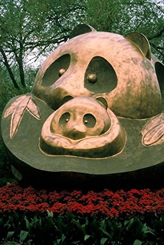 Posterazzi China Chengdu Giant Panda bear Sanctuary Poster Print by Cindy Miller Hopkins 18 x 24