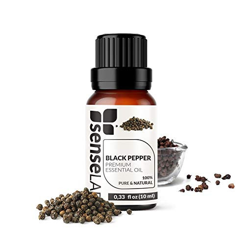 Black Pepper Essential Oil  Made in India  100 Pure Extract Black Pepper Oil Therapeutic Grade 033 Fl Oz  10 ml