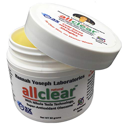 AllClear  Powerful Outbreak Treatment with Ozone for Herpes Cold Sores Shingles Impetigo Molluscum and Stubborn Acne