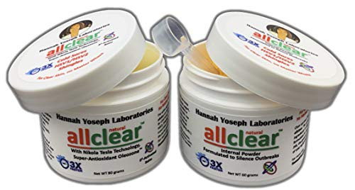 All Clear Treatment Bundle for Herpes Cold Sores Shingles Impetigo Molluscum and Stubborn Acne Natural TherapeuticallyActive Formula with Nikola Tesla Invented Oleozone IT Works All Clear Treatment Bundle for Herpes Cold Sores Shingles Impetigo Molluscum and Stubborn Acne Natural TherapeuticallyActive Formula with Nikola Tesla Invented Oleozone IT Works