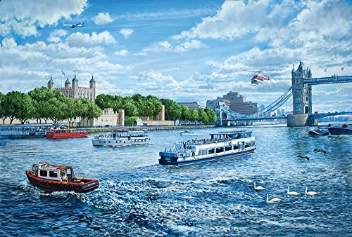 Posterazzi Tower of London Poster Print by Steve Crisp 18 x 9
