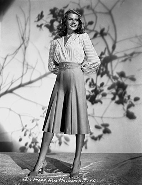 Rita Hayworth Posed in White Blouse Photo Print 8 x 10 Rita Hayworth Posed in White Blouse Photo Print 8 x 10