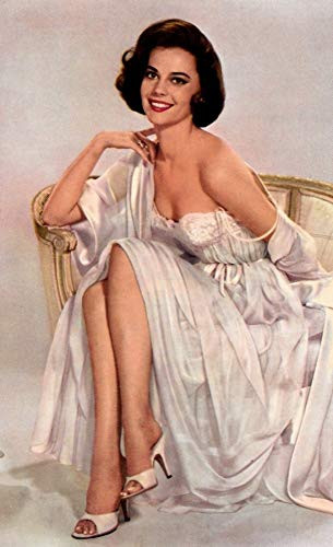 Posterazzi DAP19913 Natalie Wood  White Dress Photo Print 8 x 10 Multi