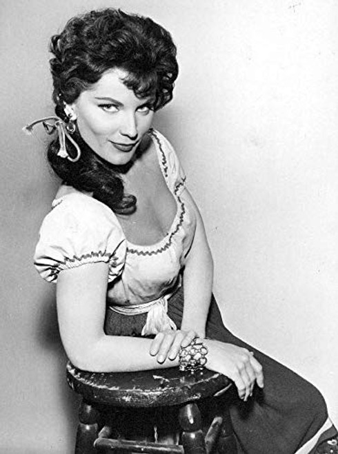 Posterazzi DAP16723 Debra Paget Hair Tied with a Bow Photo Print 8 x 10 Multi