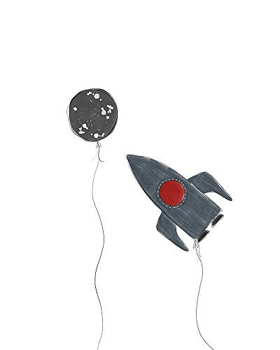 Posterazzi PDXLSRC007BSMALL Spaceship Balloons Photo Print 18 x 24 Multi