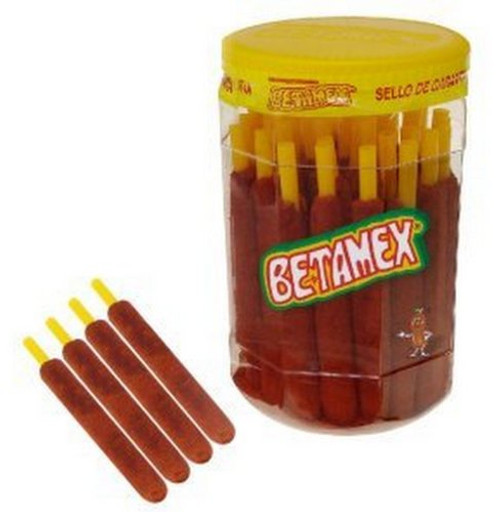 Banderilla Tarugos Tamarindo Chile Mexican Tamarind Candy Sticks 50 Pc