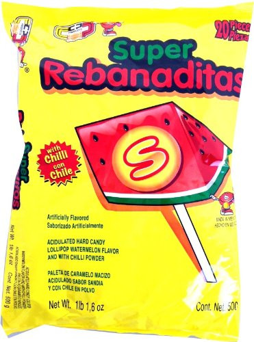Super Rebanadita Sandia  Rebanaditas with Chilli Powder