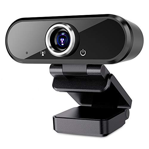 Webcam with Microphone 1080P Full HD Webcam Streaming Computer Web Camera for Video Calling Conferencing Recording USB Webcams for PC Laptop Desktop