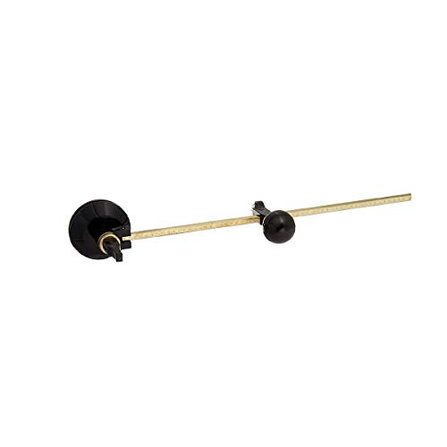 COMOK 40cm Max Circle Dia Adjustable Compasses Type Glass Circle Circular Cutter 6 Wheels with Suction Cup Black