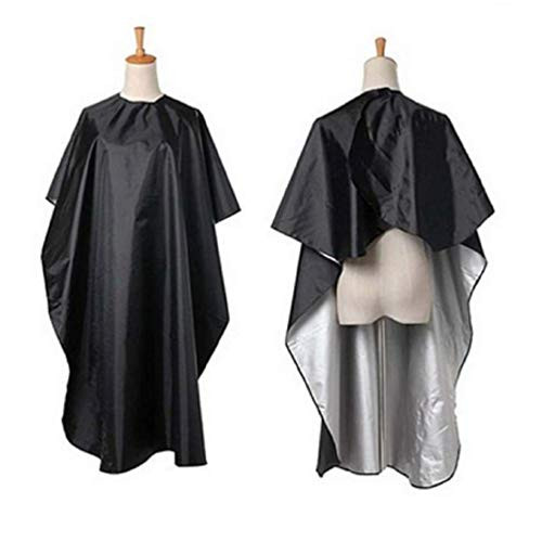 Waterproof Barber Cape Professional Salon Cape with Snap Closure Hair Styling Cape Nylon Hair Cutting Salon Cape Hairdresser Cape Hairdressing Cape 571 x 453