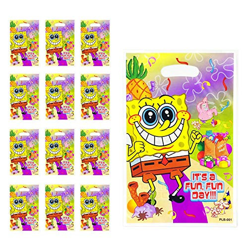 50 Packs Spongebob squarepants Cute Party Gift Bags?Spongebob squarepants Goodie Bags Party Supplies Candies Bags Well for Girls or Boys and Baby Shower Birthday Decoration 50 Packs Spongebob squarepants Cute Party Gift Bags?Spongebob squarepants Goodie Bags Party Supplies Candies Bags Well for Girls or Boys and Baby Shower Birthday Decoration