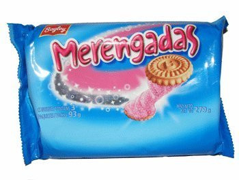 Bagley Merengadas Galletas Dulces Con Relleno Sabor Frutilla 279 grs