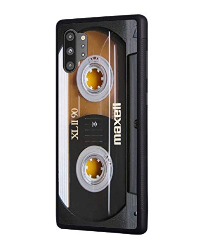 Galaxy Note 10 PlusNote 10 Plus 5G Case BWOOLL Slim AntiScratch Rubber Protective Cover for Samsung Galaxy Note 10 Plus 2019  Vintage 90s Music Cassette
