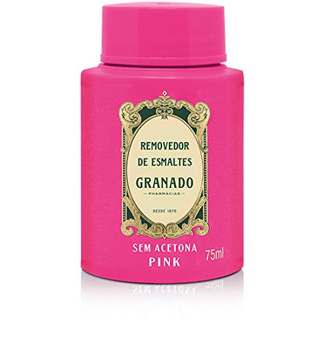 Granado  Linha Pink  Removedor de Esmaltes 75 Ml  Granado  Pink Collection  Nail Polish Remover 253 Fl Oz