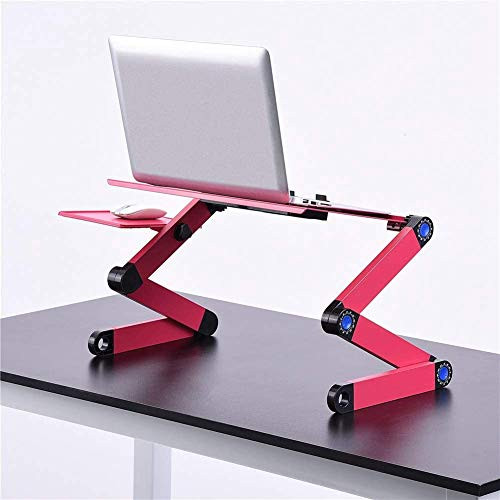 TECHIM Laptop Stand for Desk Adjustable Laptop Stand Portable Laptop Riser Workstation Notebook Stand Reading Holder Ergonomic Laptop Desk TV Bed Tray Standing Desk Pink TECHIM Laptop Stand for Desk Adjustable Laptop Stand Portable Laptop Riser Workstation Notebook Stand Reading Holder Ergonomic Laptop Desk TV Bed Tray Standing Desk Pink