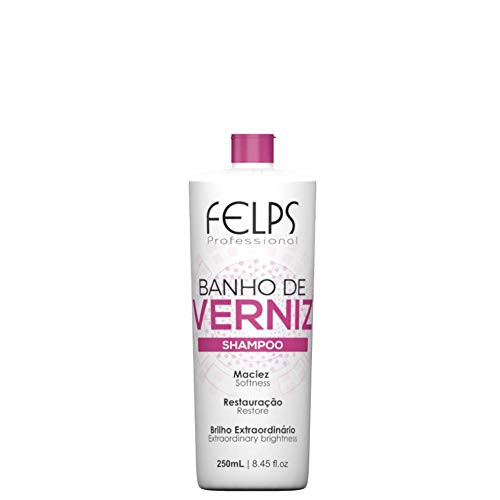 Felps Professional Banho de Verniz Brilho Shampoo Conditioner Bath Varnish Shine 250ml 845 fl oz Shampoo