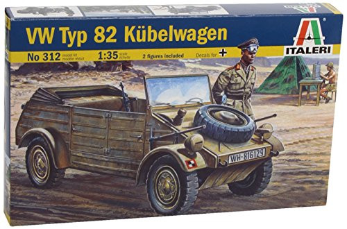 Italeri VW Typ 82 Kubelwagen 135 Scale Military Model Kit