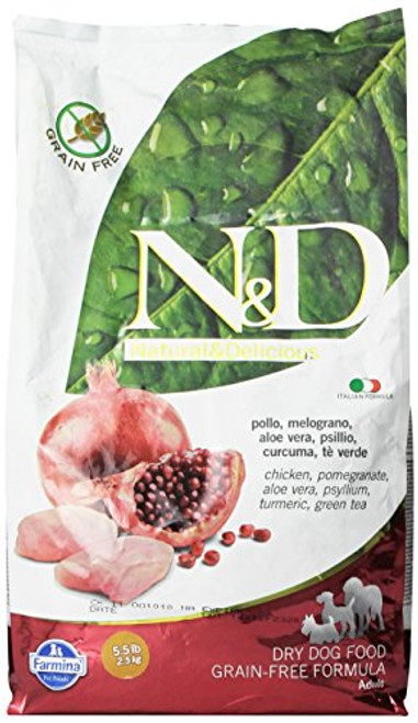 Farmina Natural And Delicious GrainFree Formula Dry Dog Food 55Pound Chicken Farmina Natural And Delicious GrainFree Formula Dry Dog Food 55Pound Chicken