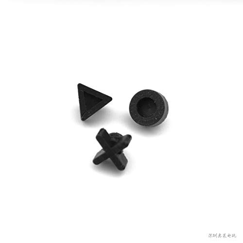 NonSlip Rubber Feet Cover Cap Replacement for Sony PS4 Slim Console Housing Case Rubber Feet Cover