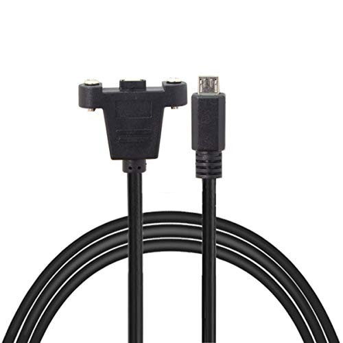 3m 5m Micro USB 5Pin Male to Female Extension Panel Mount Type Cable with Screws Model U235130MU235150M 50M