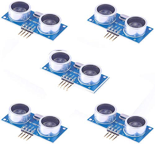 ARCELI 5PCS HCSR04 Ultrasonic Module Distance Measuring Transducer Sensor for Arduino