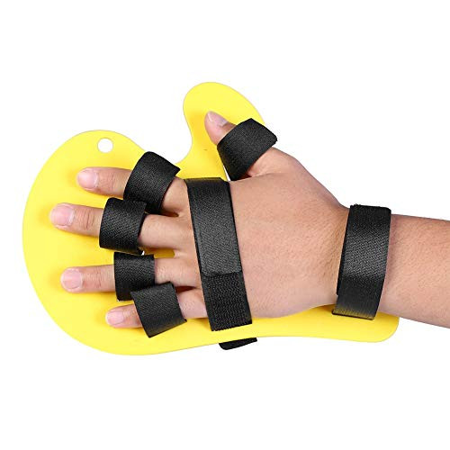 XingYue Direct 2 Colors Finger Orthotics Extended Type Fingerboard Stroke Hand Splint Training Support Color  Yellow