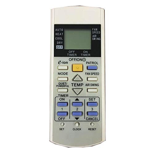 BOTTMA New Remote Control fit for Panasonic Air Conditioner A75C3298 A75C3058 A75C3060 A75C3155 A75C3159 A75C3182 A75C3184