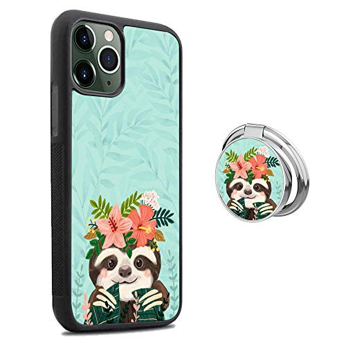 Hynina iPhone 11 Pro Max Phone Case and Phone Ring Holder Ring Stand Compatible for iPhone 11 Pro Max Cute Sloth Hynina iPhone 11 Pro Max Phone Case and Phone Ring Holder Ring Stand Compatible for iPhone 11 Pro Max Cute Sloth