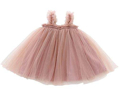 LYXIOF Baby Girls Tutu Dresses Sleeveless Princess Dress Infant Tulle Dress Toddler Sundress Pink 18 Months LYXIOF Baby Girls Tutu Dresses Sleeveless Princess Dress Infant Tulle Dress Toddler Sundress Pink 18 Months