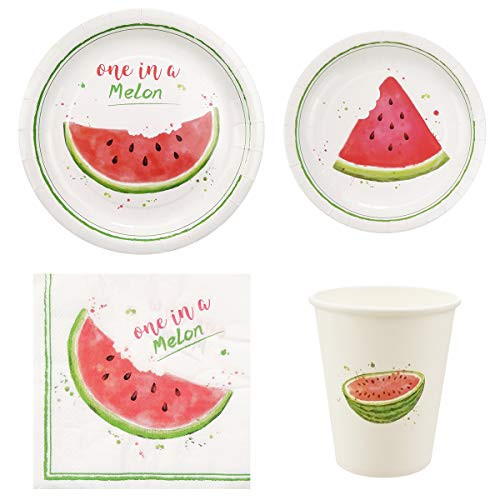 Cieovo Fruit Watermelon Party Supplies Set for 16 Guests Including Dinner Plates Dessert Plates Lunch Napkins Cups for Summer Watermelon Theme Baby Shower Wedding Family Activity Birthday Party Decorations Cieovo Fruit Watermelon Party Supplies Set for 16 Guests Including Dinner Plates Dessert Plates Lunch Napkins Cups for Summer Watermelon Theme Baby Shower Wedding Family Activity Birthday Party Decorations