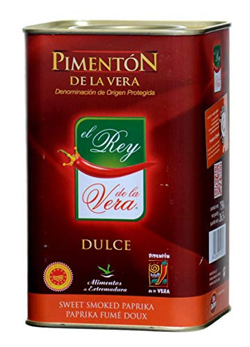 El Rey de la VeraSweet Smoked Paprika Pimenton from Spain 750g