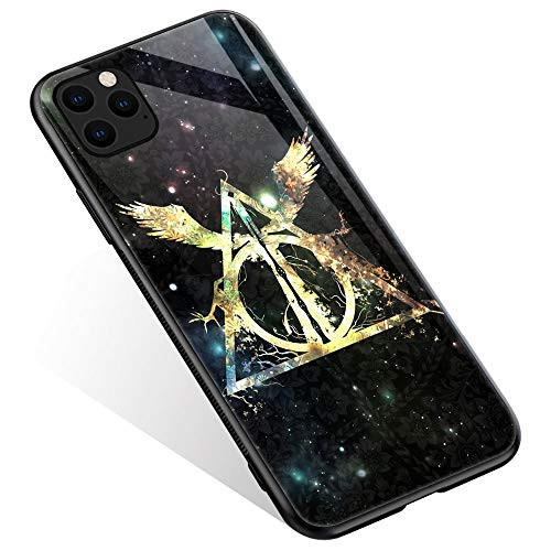 iPhone 11 Pro Max CaseAnime Cartoons 404 Pattern Design iPhone 11 Pro Max Cases Tempered Glass Back  Soft Silicone TPU Shock Absorption Bumper Protective Case Compatible for iPhone 11 Pro Max