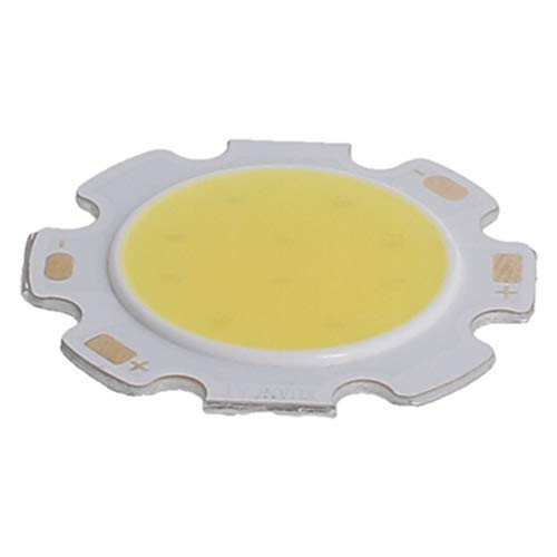 Othmro DC 1517V 300mA 5W COB LED Strip Light Lamp Chip Pure White 6500K High Power Dia 28mm Luminous Surface