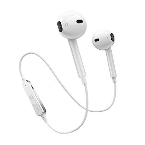 Bluetooth Headphones, Wireless Headphones Bluetooth V4.2 Earbuds Mic Stereo Earphones Noise Cancelling Sweatproof Sports Headset