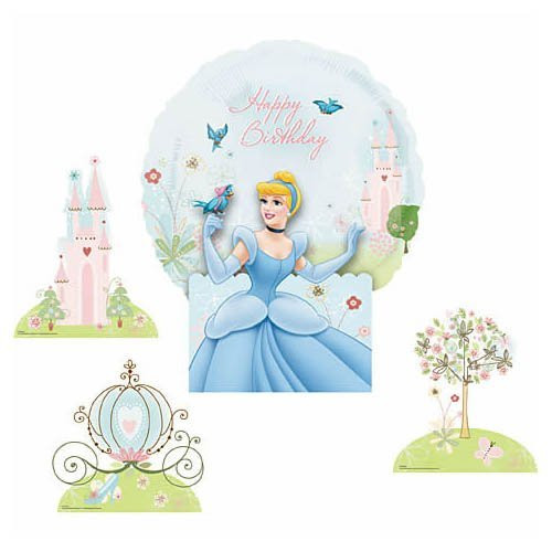 Cinderella 'Dreamland' Mylar Balloon Centerpiece w/ Cutouts (1ct)
